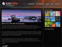 Tablet Screenshot of kirkhillephotography.com